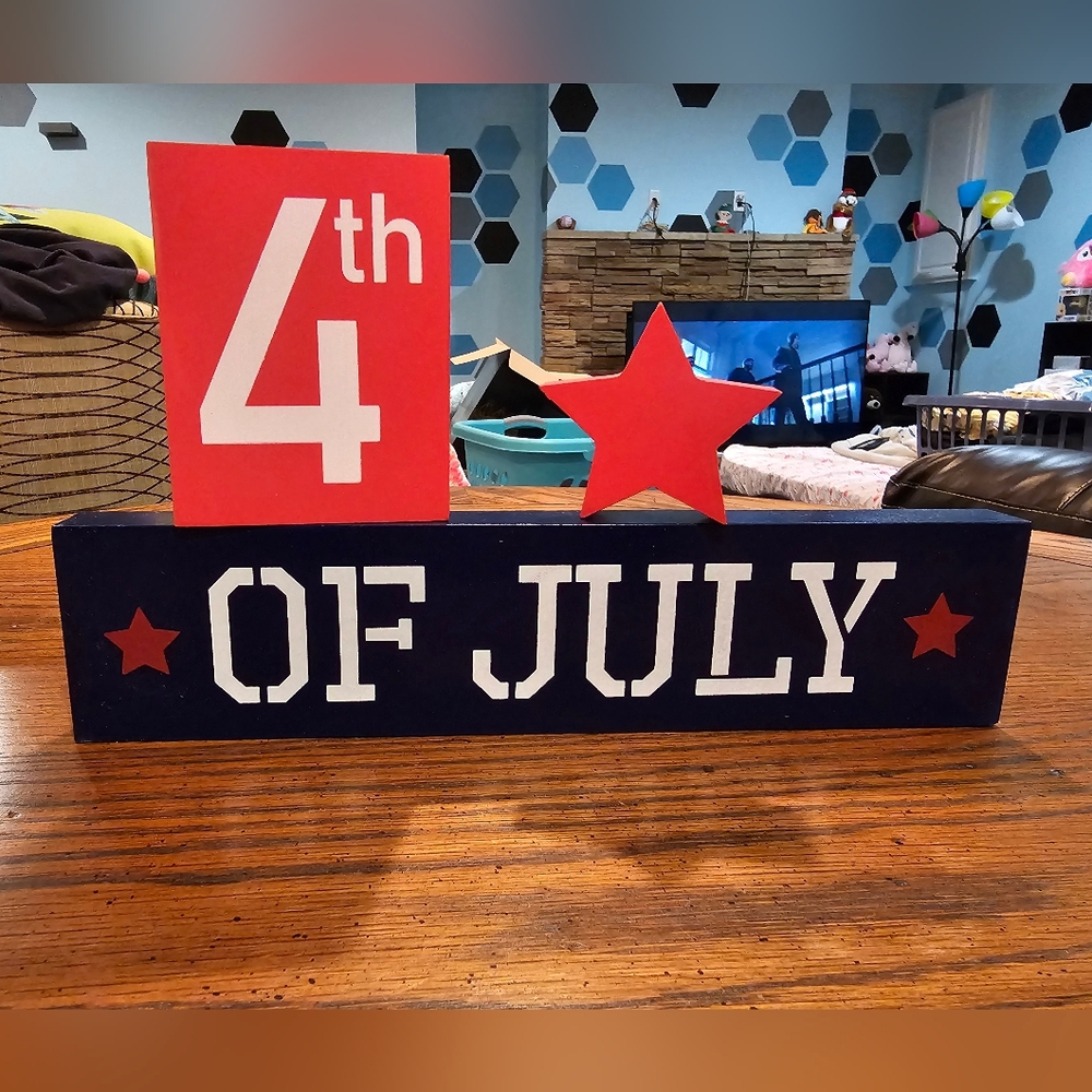 3pc 4th of July decor
